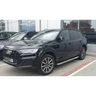 Sānu pakāpieni BlackLine (2 gab., alumīnijs) foto 1