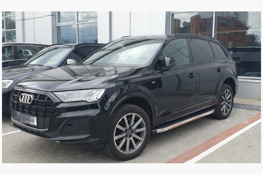 Audi Q7 2015–2026 Sānu pakāpieni BlackLine (2 gab., alumīnijs) Image
