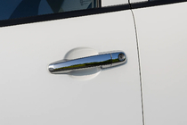 Mitsubishi L200 2006–2015 Durvju rokturu uzlikas (4 gab., nerūs.) OmsaLine – itāļu nerūsējošais tērauds foto 1