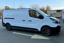 Fiat Talento 2016– Sānu sliekšņi Allmond Black (2 gab., alumīnijs) foto 2