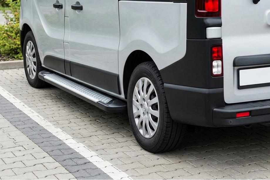 Fiat Talento 2016– Sānu pakāpieni Allmond Grey (2 gab., alumīnijs) Image