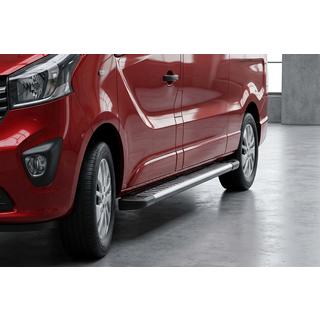 Sānu sliekšņi Line (2 gab., alumīnijs) Opel Vivaro 2015–2019 foto 1
