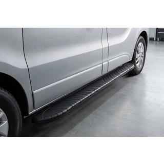Sānu pakāpieni Bosphorus Black (2 gab., alumīnijs) Opel Vivaro 2015–2019 foto 1