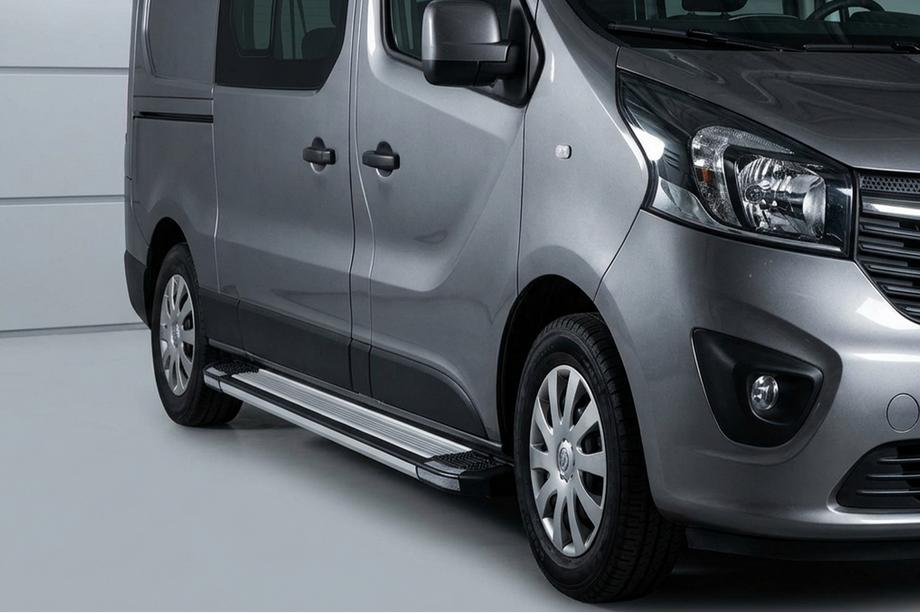 Opel Vivaro 2015–2019 Sānu pakāpieni Rainbow (2 gab., alumīnijs) Image