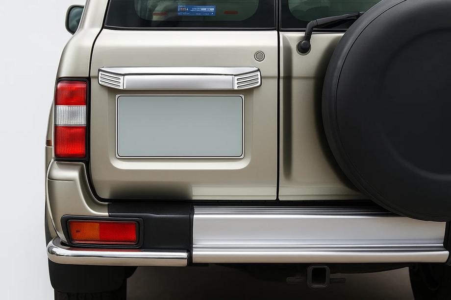 Nissan Patrol Y61 1997–2011 Aizmugurējā līste (plastmasa) Image