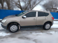 Nissan Qashqai 2007–2010 Hromētas durvju statņu uzlikas (4 gab., nerūsējošais tērauds) +2, OmsaLine - itāļu nerūsējošais tērauds foto 1