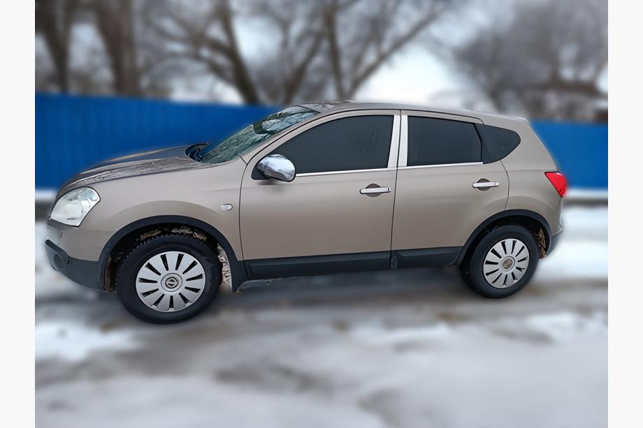 Nissan Qashqai 2007–2010 Hromētas durvju statņu uzlikas (4 gab., nerūsējošais tērauds) +2, OmsaLine - itāļu nerūsējošais tērauds Image