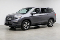 Honda Pilot 2015–2022 Sānu sliekšņi Tayga Grey (2 gab., alumīnijs) foto 1