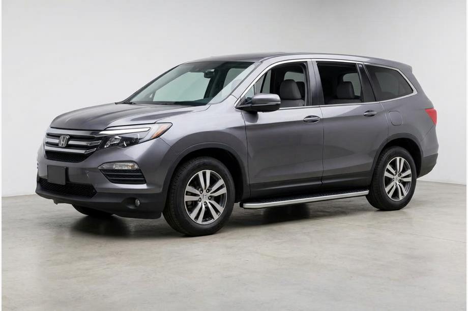 Honda Pilot 2015–2022 Sānu sliekšņi Tayga Grey (2 gab., alumīnijs) Image
