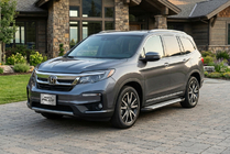 Honda Pilot 2015–2022 Sānu pakāpieni Allmond Grey (2 gab., alumīnijs) foto 1