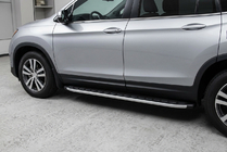 Honda Pilot 2015–2022 Sānu pakāpieni Fullmond (2 gab., alumīnijs) foto 2
