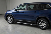 Honda Pilot 2015–2022 Sānu pakāpieni Bosphorus Grey (2 gab., alumīnijs) foto 1