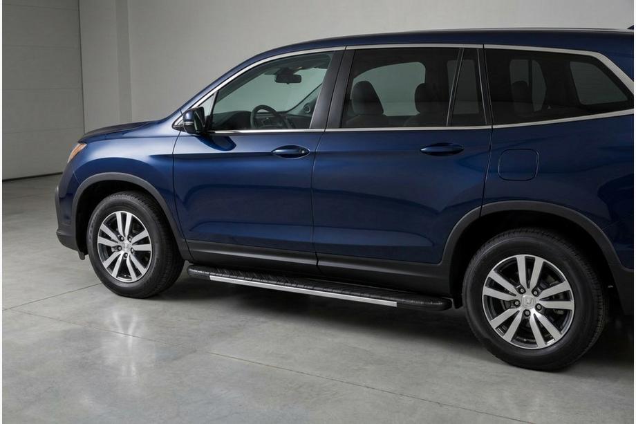 Honda Pilot 2015–2022 Sānu pakāpieni Bosphorus Grey (2 gab., alumīnijs) Image