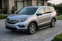 Honda Pilot 2015–2022 Sānu pakāpieni Maya (2 gab., alumīnijs) foto 1
