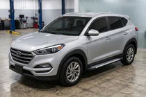 Hyundai Tucson TL 2016–2021 Sānu sliekšņi Line (2 gab., alumīnijs) foto 1