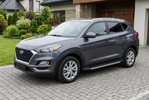 Hyundai Tucson TL 2016–2021 Sānu sliekšņi Duru (2 gab., alumīnijs) foto 1