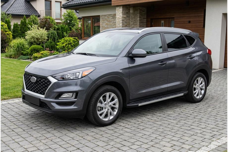 Hyundai Tucson TL 2016–2021 Sānu sliekšņi Duru (2 gab., alumīnijs) Image