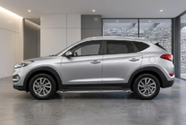 Hyundai Tucson TL 2016–2021 Sānu pakāpieni Maydos V1 (2 gab., alumīnijs ↗ nerūsējošais tērauds) foto 1