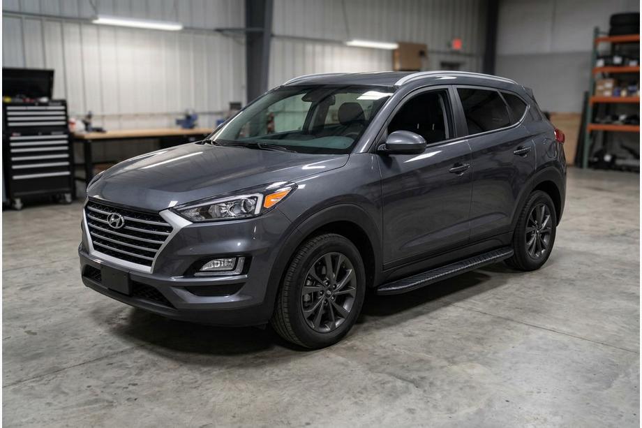 Hyundai Tucson TL 2016–2021 Sānu pakāpieni Bosphorus Black (2 gab., alumīnijs) Image