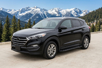 Hyundai Tucson TL 2016–2021 Sānu pakāpieni RedLine Black (2 gab.) foto 1