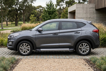 Hyundai Tucson TL 2016–2021 Sānu pakāpieni Rainbow (2 gab., alumīnijs) foto 1