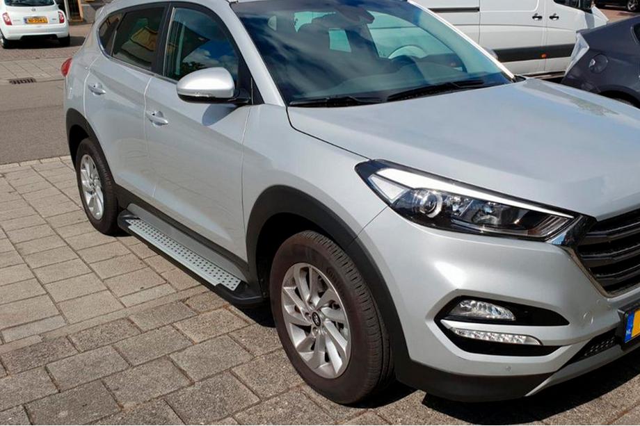 Hyundai Tucson TL 2016–2021 Sānu pakāpieni Allmond Grey (2 gab., alumīnijs) Image