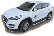 Hyundai Tucson TL 2016–2021 Sānu pakāpieni Fullmond (2 gab., alumīnijs) foto 1