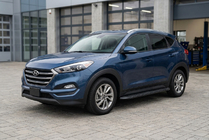 Hyundai Tucson TL 2016–2021 Sānu kāpšļi Tayga Black (2 gab., alumīnijs) foto 1