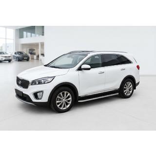 Sānu pakāpieni Maydos V1 (2 gab., alumīnijs ↗ nerūsējošais tērauds) Kia Sorento III UM 2014–2020 foto 1