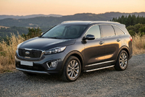 Kia Sorento III UM 2014–2020 Sānu pakāpieni Fullmond (2 gab., alumīnijs) foto 1