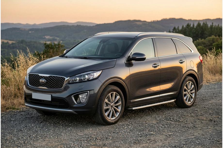 Kia Sorento III UM 2014–2020 Sānu pakāpieni Fullmond (2 gab., alumīnijs) Image