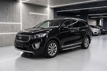 Kia Sorento III UM 2014–2020 Sānu pakāpieni Bosphorus Grey (2 gab., alumīnijs) foto 1