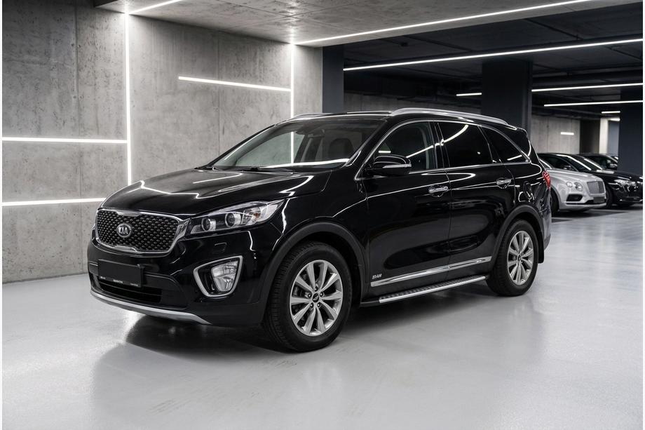 Kia Sorento III UM 2014–2020 Sānu pakāpieni Bosphorus Grey (2 gab., alumīnijs) Image
