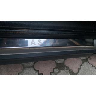 Carmos sliekšņu uzlikas (4 gab., tērauds) Opel Astra G Classic 1998–2012 foto 2