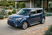 Kia Soul II 2013–2018 Sānu pakāpieni Allmond Grey (2 gab., alumīnija) foto 1