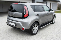 Kia Soul II 2013–2018 Sānu sliekšņi Fullmond (2 gab., alumīnija) foto 1