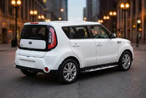 Kia Soul II 2013–2018 Sānu sliekšņi Sunrise (2 gab., alumīnijs) foto 1