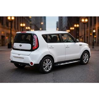 Sānu sliekšņi Sunrise (2 gab., alumīnijs) Kia Soul II 2013–2018 foto 1