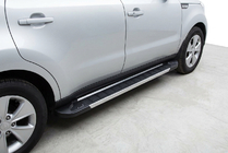 Kia Soul II 2013–2018 Sānu pakāpieni RedLine V1 (2 gab., alumīnijs) foto 1
