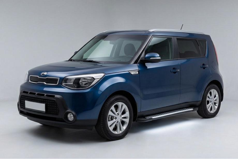 Kia Soul II 2013–2018 Sānu sliekšņi Line (2 gab., alumīnijs) Image