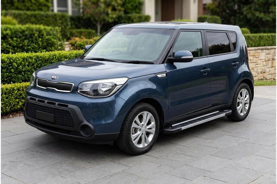Kia Soul II 2013–2018 Sānu sliekšņi Duru (2 gab., alumīnijs) Image