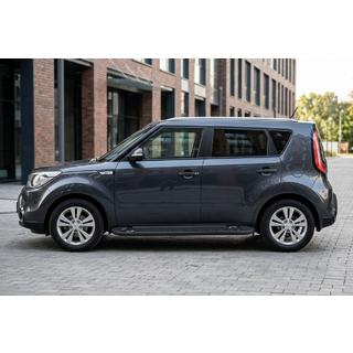 Sānu sliekšņi RedLine Black (2 gab., alumīnijs) Kia Soul II 2013–2018 foto 1