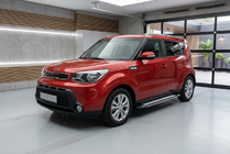 Kia Soul II 2013–2018 Sānu pakāpieni Rainbow (2 gab., alumīnijs) foto 1