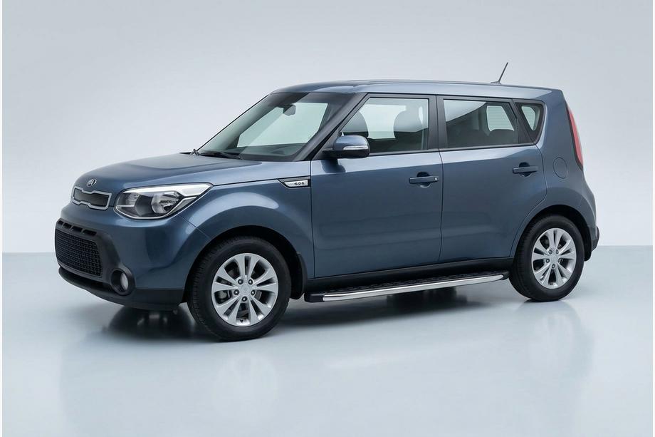 Kia Soul II 2013–2018 Sānu pakāpieni BlackLine (2 gab., alumīnijs) Image
