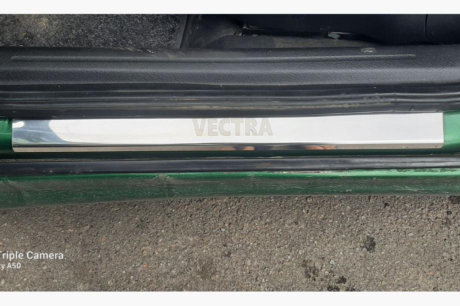 Opel Vectra B 1995–2002 Durvju sliekšņu uzlikas Carmos (4 gab., nerūsējošais tērauds) Foto 3