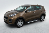 Kia Sportage 2015–2021 Sānu sliekšņi Sunrise (2 gab., alumīnijs) foto 1