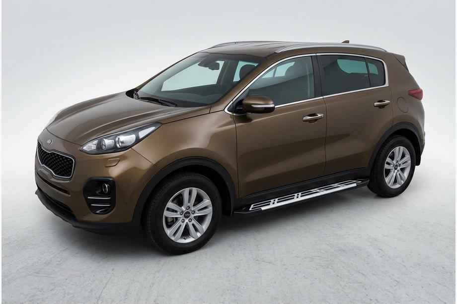 Kia Sportage 2015–2021 Sānu sliekšņi Sunrise (2 gab., alumīnijs) Image