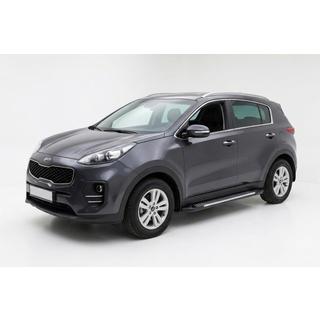 Sānu sliekšņi Line (2 gab., alumīnijs) Kia Sportage 2015–2021 foto 1