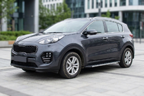 Kia Sportage 2015–2021 Sānu pakāpieni Duru (2 gab., alumīnijs) foto 1