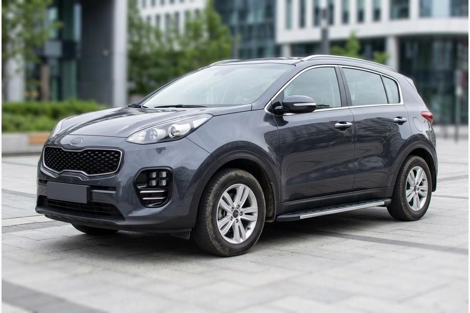 Kia Sportage 2015–2021 Sānu pakāpieni Duru (2 gab., alumīnijs) Image